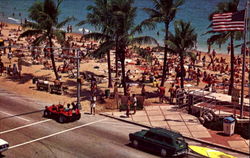 Las Olas Boulevard And The Atlantic Postcard