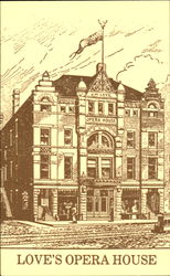 Love's Opera House Postcard