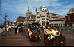 Rolling Chairs Postcard