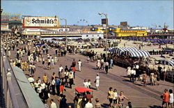 Famed Boardwalk Postcard