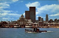 The Harbour & Skyline Postcard