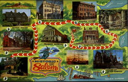 The Historic City Of Salem Massachusetts Postcard Postcard