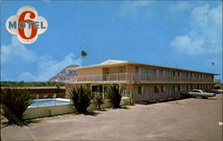 Six Motel, 298 Atascadero Rd Postcard
