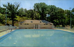 Swimming Pool Junction City, KS Postcard Postcard