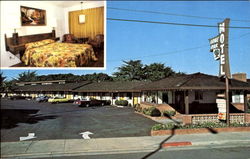 Long Oak Motel, 2221 Fremont St Monterey, CA Postcard Postcard