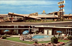 Lamplighter Lodge, 210 S. Main St. Hiway 99 W. Red Bluff, CA Postcard Postcard
