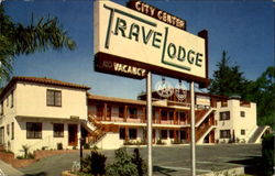 City Center Trave Lodge, 1816 State St Santa Barbara, CA Postcard Postcard