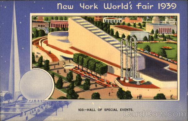 Hall Of Special Events 1939 NY World's Fair