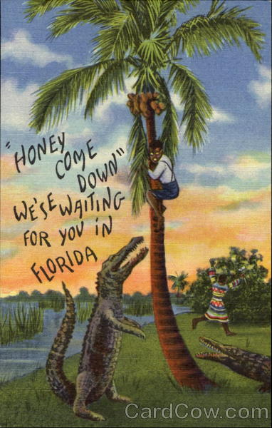 Honey Come Down We'se Waiting For You In Florida Black Americana