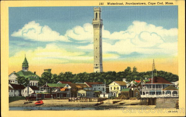 Waterfront Provincetown Massachusetts