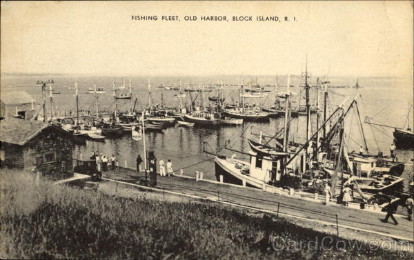 Fishing Fleet, Old Harbor Block Island Rhode Island