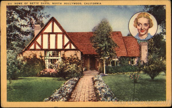 Home Of Bette Davis North Hollywood California