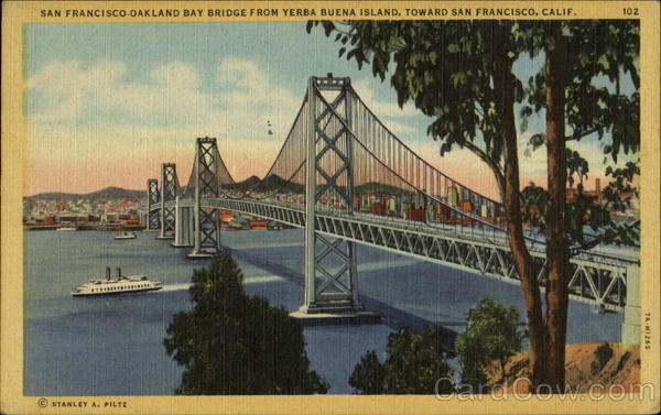 San Francisco Oakland Bay Bridge California