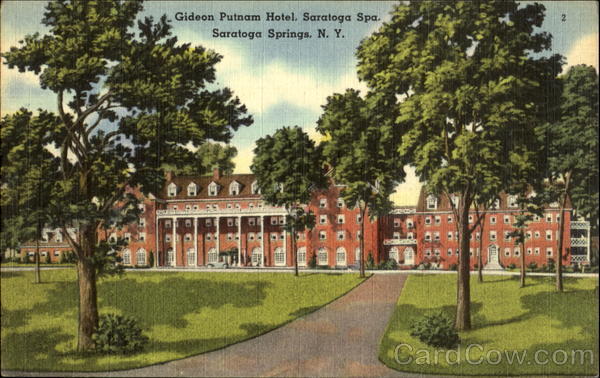 Gideon Putnam Hotel, Saratoga Spa Saratoga Springs New York