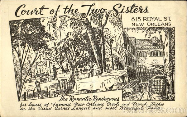 Court Of The Two Sisters, 615 Royal St New Orleans Louisiana