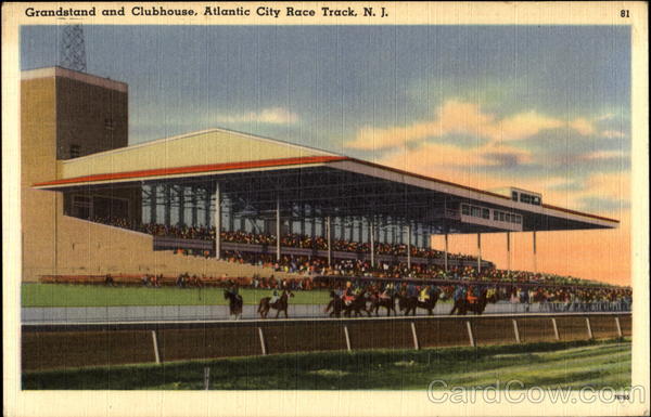 Grandstand And Clubhouse Atlantic City New Jersey