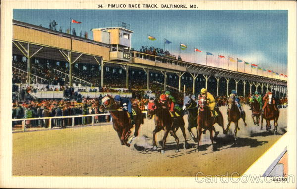 Pimlico Race Track Baltimore Maryland
