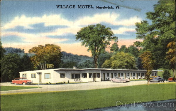 Village Motel, Route 15 Hardwick Vermont