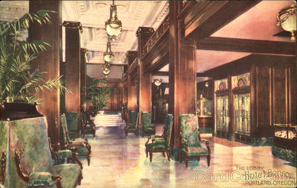 The Lobby Hotel Benson Portland Oregon