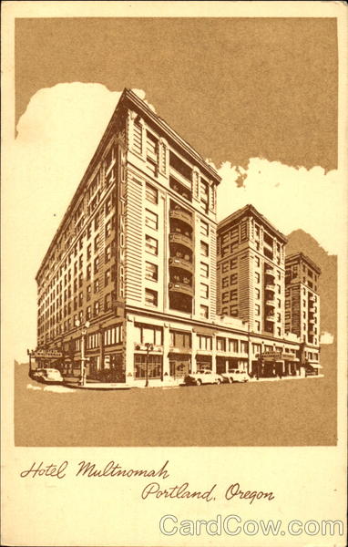 Hotel Multnomah Portland Oregon