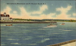 Inlet Between Manasquan And Pt. Pleasant Beach Postcard