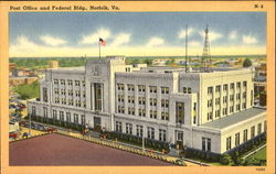 Post Office And Federal Bldg Postcard
