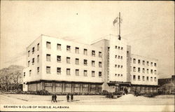 Seamen's Club Of Mobile Alabama Postcard Postcard