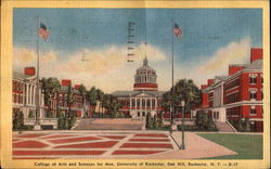 College Of Arts And Sciences For Men, University of rochester Postcard
