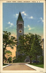 Library Tower, Cornell University Ithaca, NY Postcard Postcard