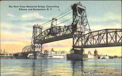 The New Dunn Memorial Bridge Postcard