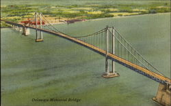 Delaware Memorial Bridge Postcard