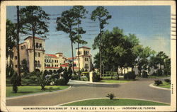 Administration Building Of The Bolles School Jacksonville, FL Postcard Postcard