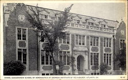 Daniel Guggenheim School Of Aeronautics, Georgia Institute of Technology Postcard