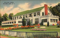 Hilltop Lodge Hopewell Junction, NY Postcard Postcard