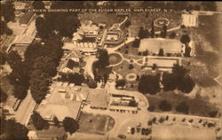 Airview Showing Part Of The Sugar Maples Maplecrest, NY Postcard Postcard