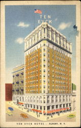 Ten Eyck Hotel Postcard