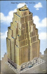 Hotel New Yorker, 34th Street at Eighth Avenue Postcard