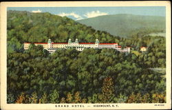 Grand Hotel Highmount, NY Postcard Postcard