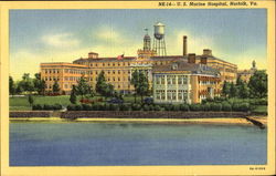 U. S. Marine Hospital Postcard