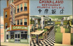 Chinaland Restaurant, 28 South Tennessee Avenue Postcard