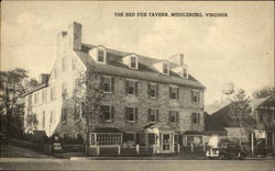The Red Fox Tavern Middleburg, VA Postcard Postcard