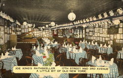 Joe King's Rathskeller, 17th Street and 3rd Avenue Postcard