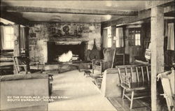 By The Fireplace Postcard