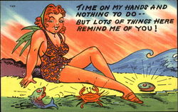Swimsuit Postcard
