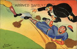 Arrived Safely! Postcard