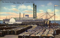 The Famous Steamboat Robert E. Lee Postcard