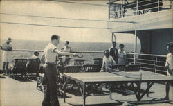 Ping Pong Boats, Ships Postcard Postcard