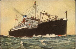Sister Ships Of The United States Lines Postcard