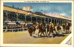 Pimlico Race Track Baltimore, MD Postcard Postcard