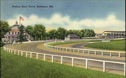 Pimlico Race Track Postcard